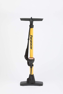 パナレーサー アルミ製フロアポンプ 米仏オートヘッド 英式クリップゲージ付 BFP-04AGA3