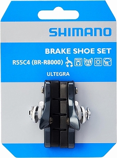 シマノ(SHIMANO) リペアパーツ R55C4 カートリッジタイプブレーキシューセット(左右ペア) BR-R8000