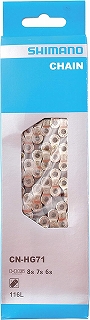 シマノ(SHIMANO) チェーン(8/7/6スピード) CN-HG71 チェーン仕様 8S/7S/6S 116L
